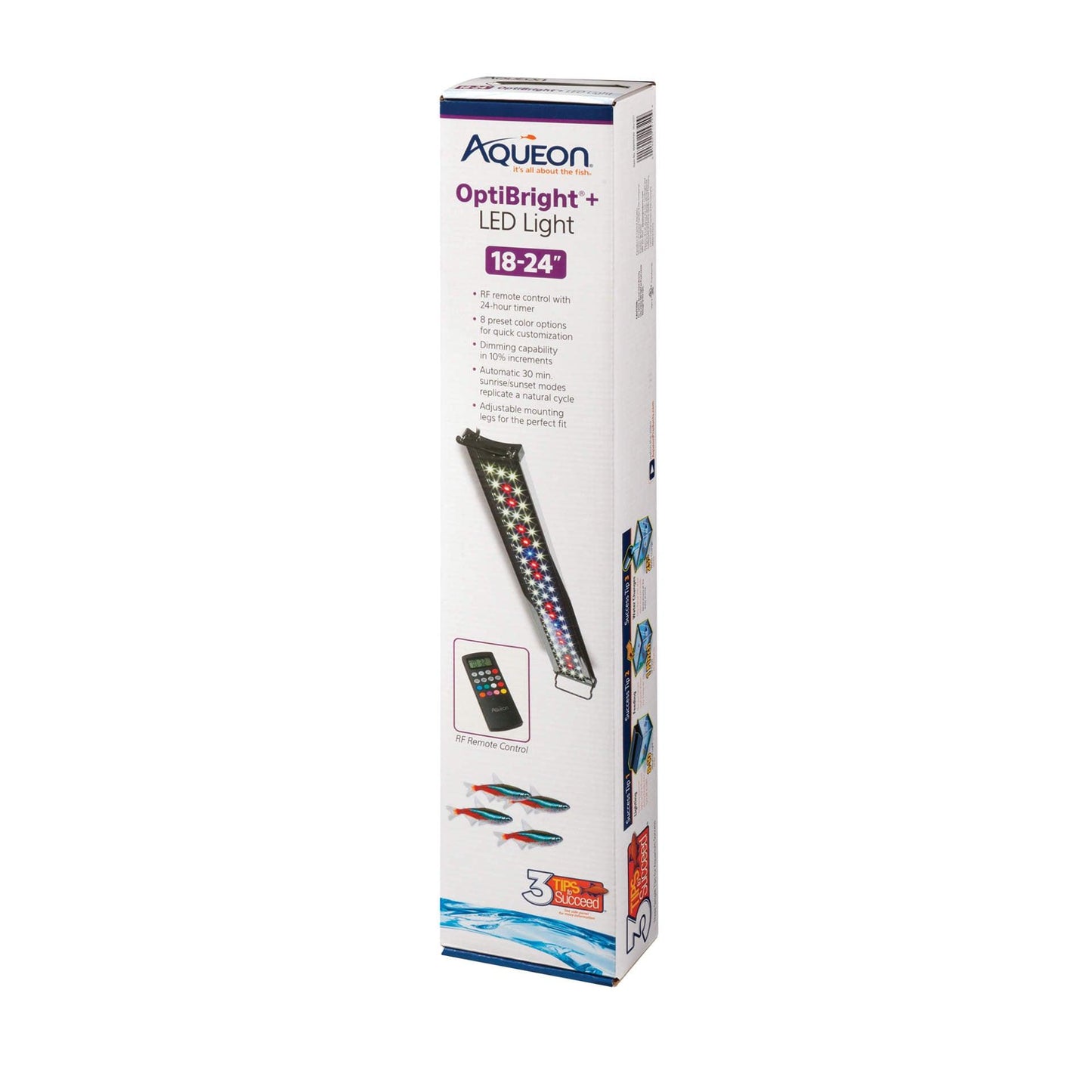 Aqueon LED OptiBright Plus + Light Fixtures - Ruby Mountain Aquarium supply