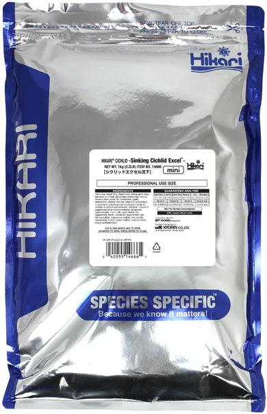 Hikari Sinking Cichlid Excel Mini Pellet Food - Ruby Mountain Aquarium supply