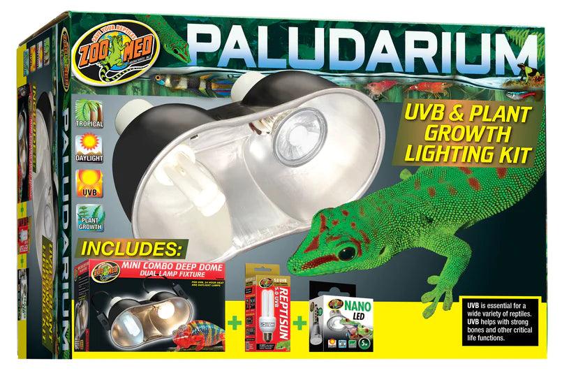 Zoo Med Paludarium UVB and Plant Growth Lighting Kit - Ruby Mountain Aquarium supply