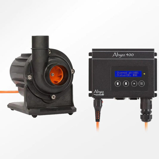Abyzz A400-10M EU 4,800GPH DC Pump - Ruby Mountain Aquarium supply
