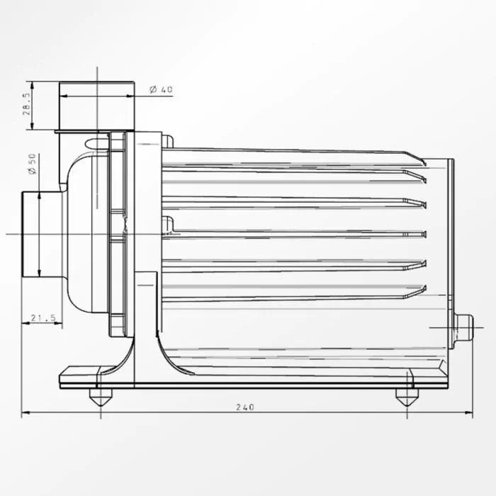 Abyzz A400 4,800 GPH Controllable DC Pump - Ruby Mountain Aquarium supply