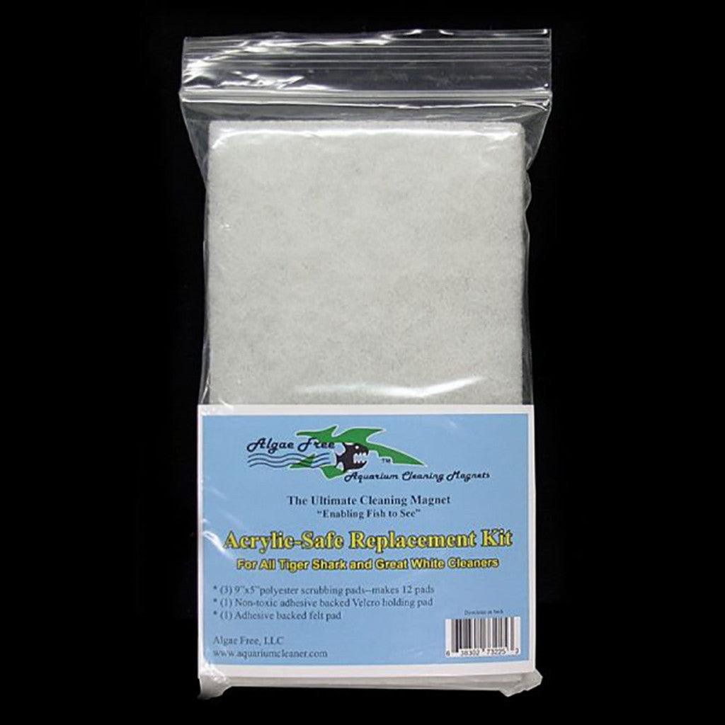 Algae Free Acrylic Pad Kit for Tiger Shark & Great White - Ruby Mountain Aquarium supply