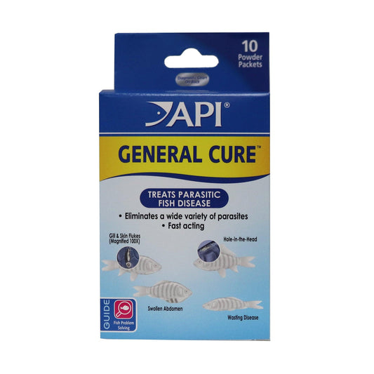 API General Cure (10 Powder Packets) - Ruby Mountain Aquarium supply