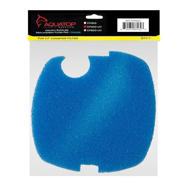 AQUATOP RCP-CF400UV Replacement Coarse Filter Sponge for Aquatop CF-400UV and CF-400UVMKII - Ruby Mountain Aquarium supply
