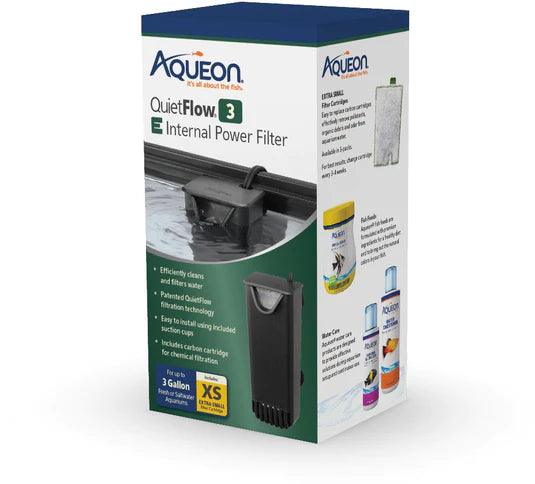 Aqueon Quietflow E Internal Power Filter for Aquariums - Ruby Mountain Aquarium supply
