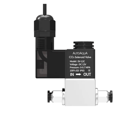 CoralVue HYDROS DC CO2 Solenoid Valve - Ruby Mountain Aquarium supply