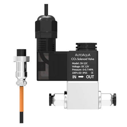 CoralVue HYDROS DC CO2 Solenoid Valve - Ruby Mountain Aquarium supply