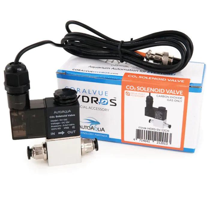 CoralVue HYDROS DC CO2 Solenoid Valve - Ruby Mountain Aquarium supply