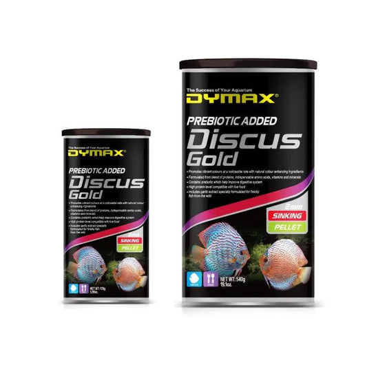 Dymax Discus Gold Pellets - Ruby Mountain Aquarium supply