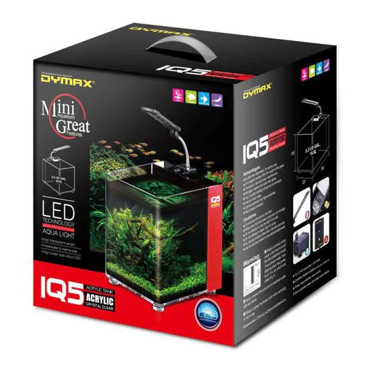 Dymax IQ5 4.7-Gallon Mini Acrylic Aquarium - Ruby Mountain Aquarium supply