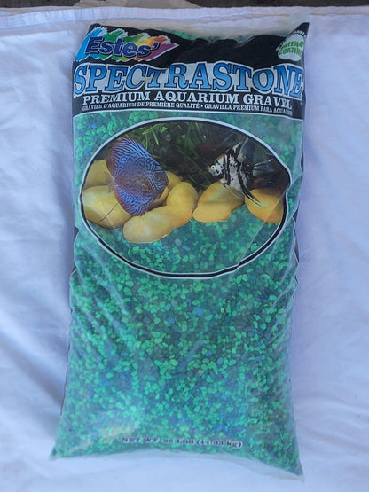Estes Lake Green Gravel - Ruby Mountain Aquarium supply