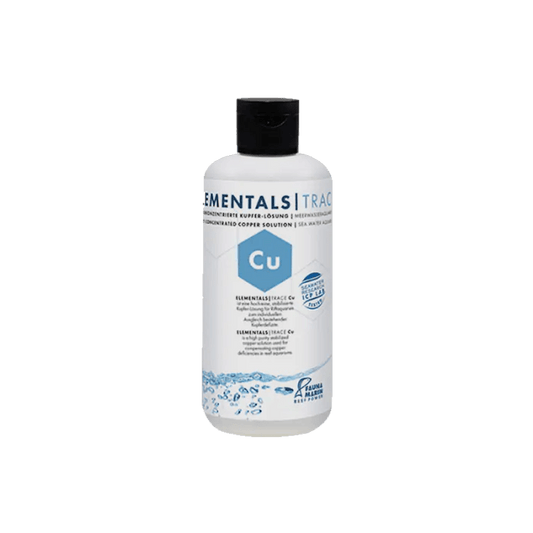 Fauna Marin Elementals Trace Copper (Cu) 250ml - Ruby Mountain Aquarium supply
