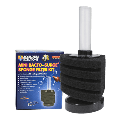 Hikari Bacto-Surge Sponge Filter Kit - Ruby Mountain Aquarium supply