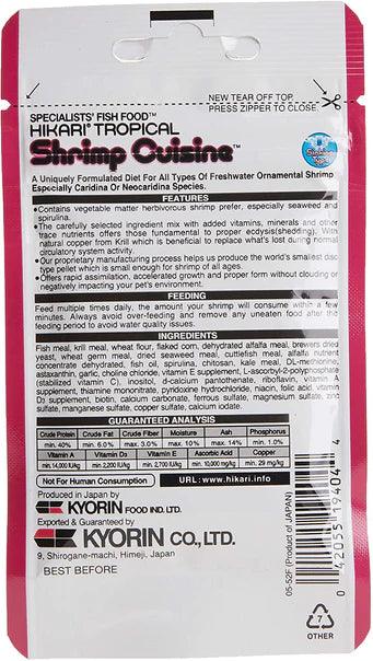 Hikari Tropical Shrimp Cuisine Mini Wafer - Ruby Mountain Aquarium supply