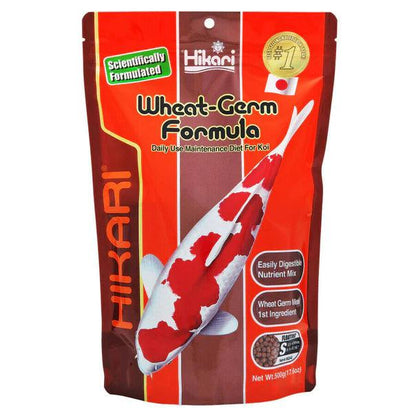 Hikari Wheat Germ Floating Mini Pellet Food - Ruby Mountain Aquarium supply