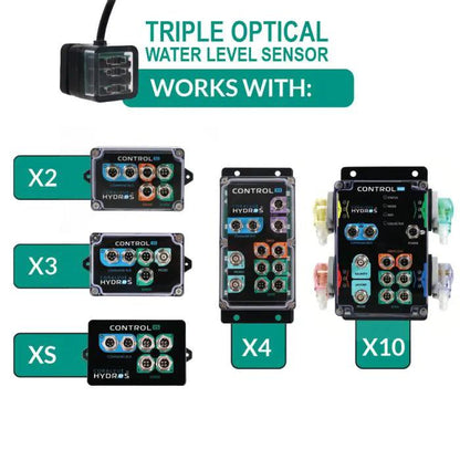HYDROS Triple Optical Water Level Sensor - Ruby Mountain Aquarium supply