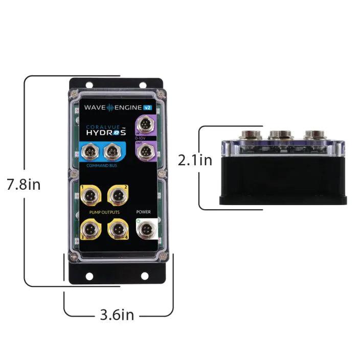 HYDROS WaveEngine v2 Pump Controller - Ruby Mountain Aquarium supply