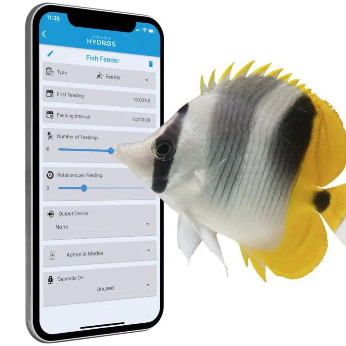 HYDROS WiFi Fish Feeder - Ruby Mountain Aquarium supply