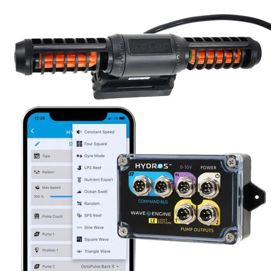 IceCap 2K Gyre Flow Pump With WaveEngine LE WiFi Controller - Ruby Mountain Aquarium supply