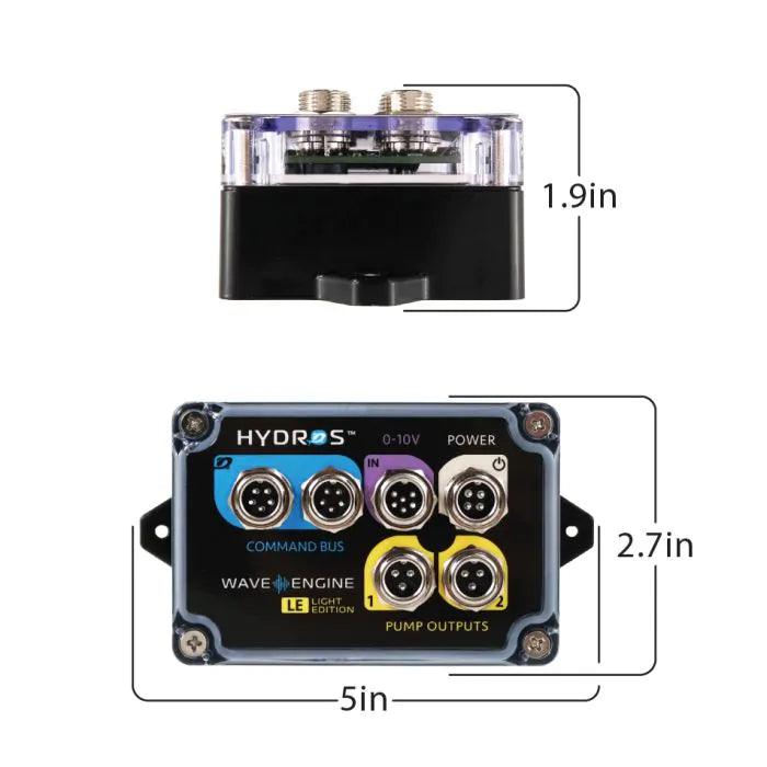 IceCap 2K Gyre Flow Pump With WaveEngine LE WiFi Controller - Ruby Mountain Aquarium supply
