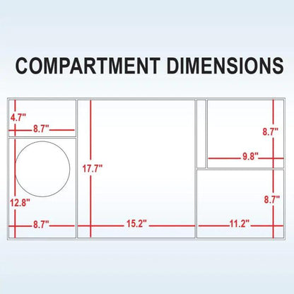 IceCap 36 Reef Sump - Ruby Mountain Aquarium supply