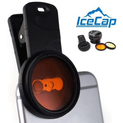 IceCap Clip-on Photo Lens Kit - Ruby Mountain Aquarium supply