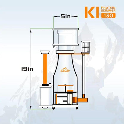 IceCap K1-130 Protein Skimmer - Ruby Mountain Aquarium supply