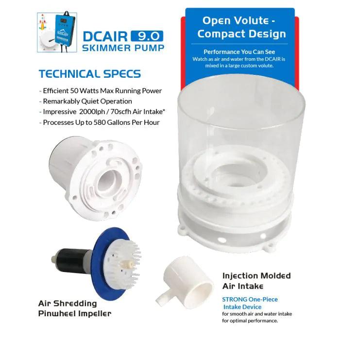 IceCap K3-250 OVP In-Sump Protein Skimmer - Ruby Mountain Aquarium supply