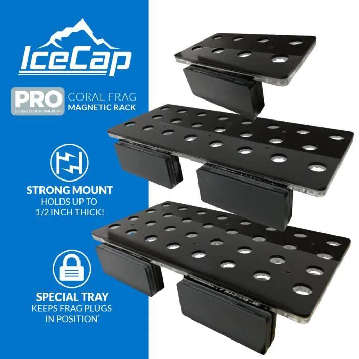 IceCap PRO Magnetic Coral Frag Rack - Ruby Mountain Aquarium supply