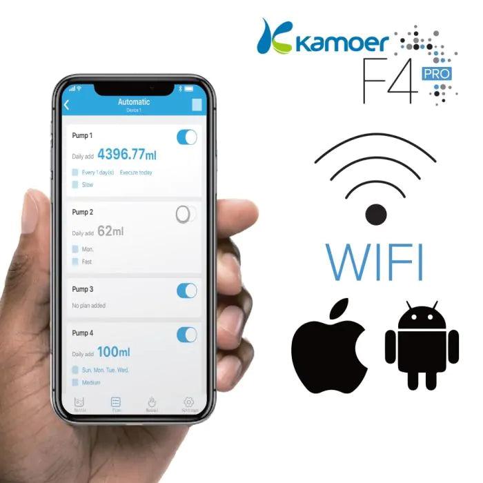 Kamoer F4 PRO Wifi Doser - Ruby Mountain Aquarium supply