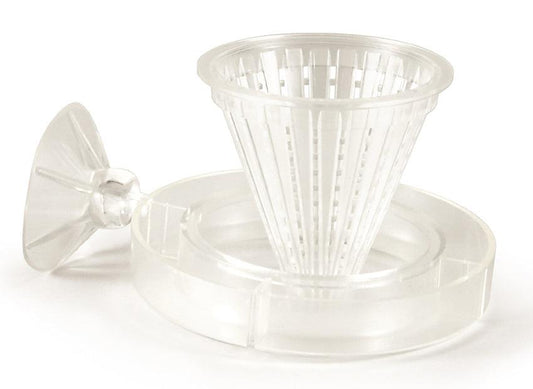 Lees 4-way Cone Worm Feeder - Ruby Mountain Aquarium supply