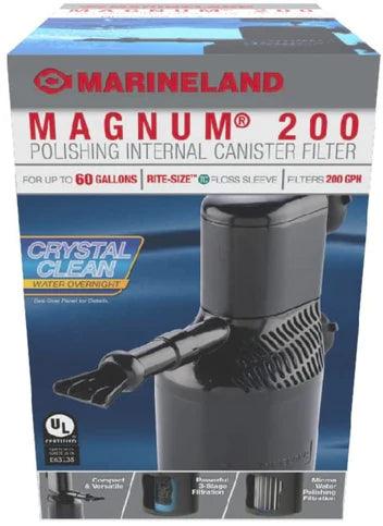 Marineland Magnum Internal Polishing Filter - Ruby Mountain Aquarium supply