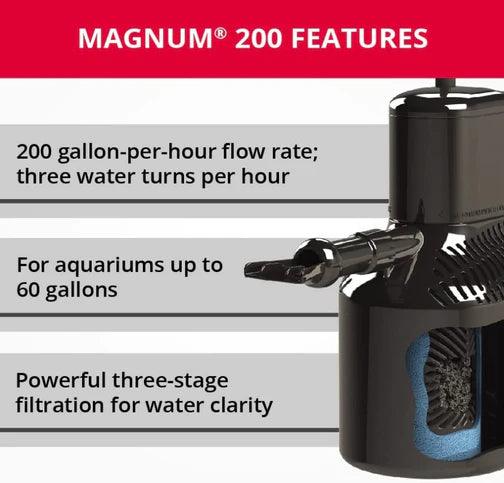 Marineland Magnum Internal Polishing Filter - Ruby Mountain Aquarium supply