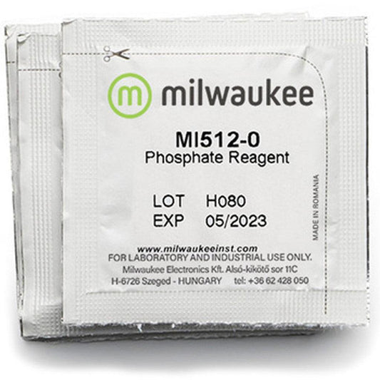 Milwaukee MI512-25 Powder Reagents for Phosphate Tester - Ruby Mountain Aquarium supply