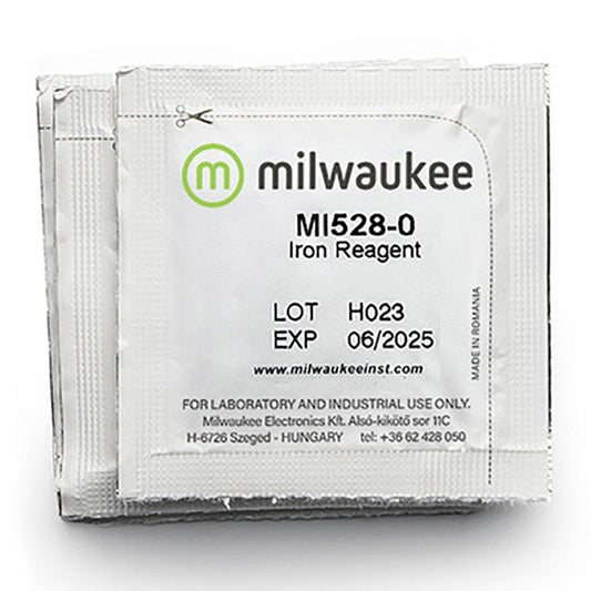 Milwaukee MI528-25 Powder Reagents for Iron Tester - Ruby Mountain Aquarium supply