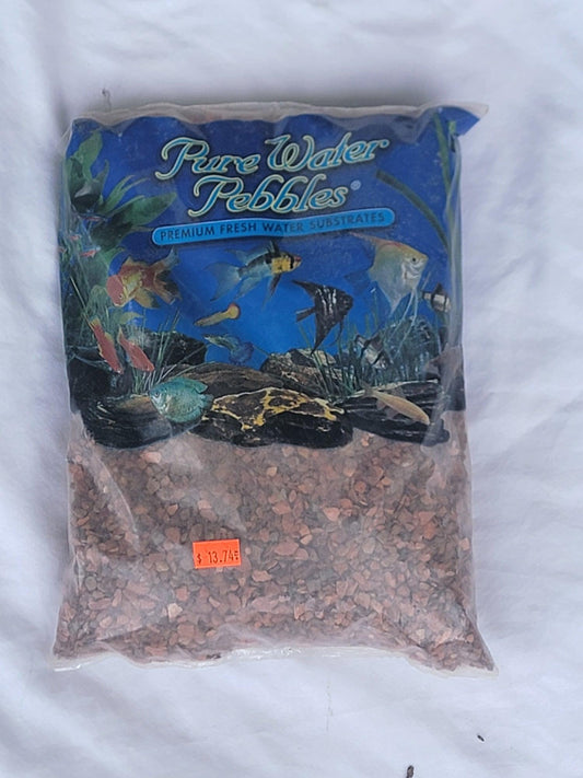 Pure Water Pebbles Pink Flamingo Gravel - Ruby Mountain Aquarium supply