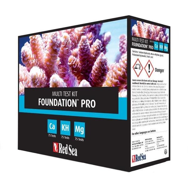 Red Sea Reef Foundation Pro Multi Test kit (Ca,Alk,Mg) Calcium, Magnesium & Alkalinity - Ruby Mountain Aquarium supply