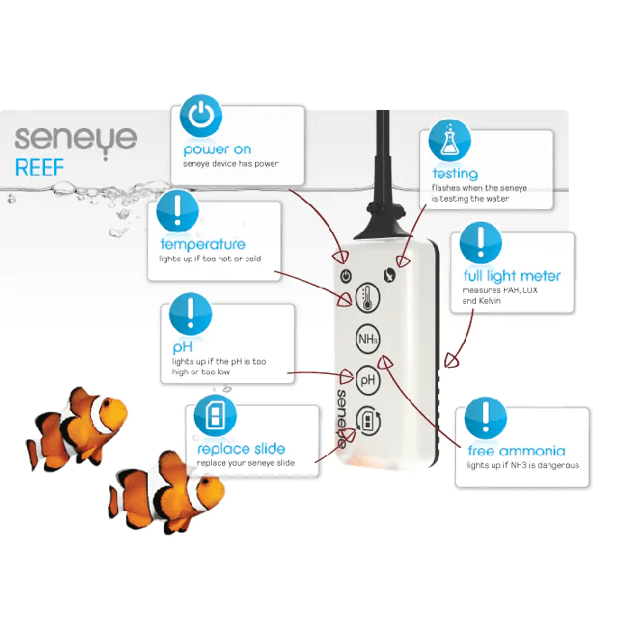 Seneye Reef V6 Monitor Kit - Ruby Mountain Aquarium supply
