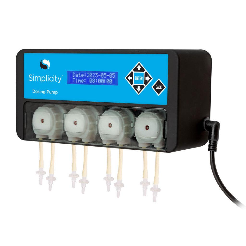 Simplicity 4-Head Dosing Pump - Ruby Mountain Aquarium supply
