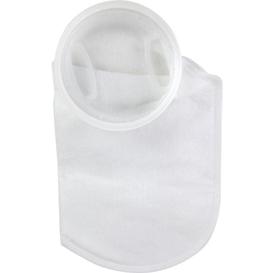 Simplicity 4" x 14" 200 Micron Filter Sock w/ Plastic Ring - Single - Ruby Mountain Aquarium supply