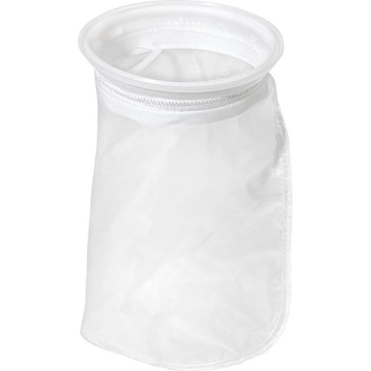 Simplicity 4" x 14" 200 Micron Mesh Filter Sock w/ Plastic Ring - Single - Ruby Mountain Aquarium supply