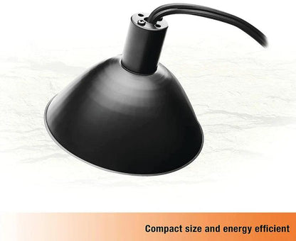 Zilla Mini Halogen Mini Dome Fixture for Reptile Terrariums - Ruby Mountain Aquarium supply