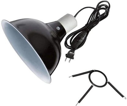 Zilla Premium Reflector Dome Provides Light and Heat for Reptiles - Ruby Mountain Aquarium supply