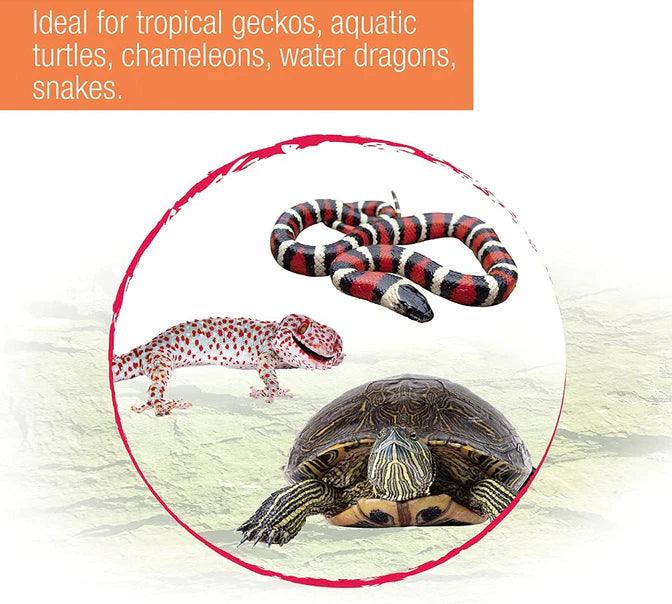Zilla Slimline Tropical Fixture T8 UVB Reptile Light - Ruby Mountain Aquarium supply