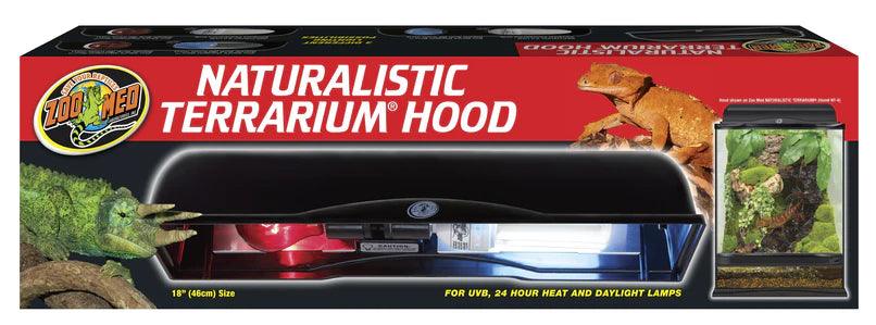 Zoo Med Naturalistic Terrarium Hood for Reptiles - Ruby Mountain Aquarium supply