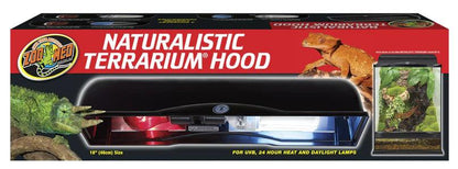 Zoo Med Naturalistic Terrarium Hood for Reptiles - Ruby Mountain Aquarium supply