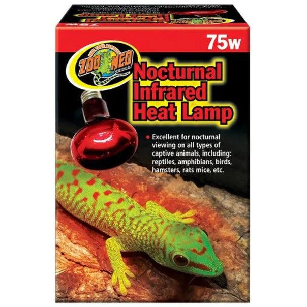Zoo Med Nocturnal Infrared Heat Lamp - Ruby Mountain Aquarium supply