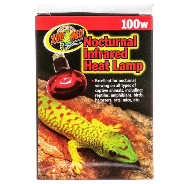 Zoo Med Nocturnal Infrared Heat Lamp - Ruby Mountain Aquarium supply