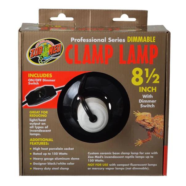 Zoo Med Professional Series Dimmable Clamp Lamp for Reptiles - Ruby Mountain Aquarium supply