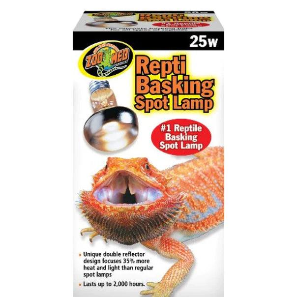 Zoo Med Repti Basking Spot Lamp with UVA - Ruby Mountain Aquarium supply